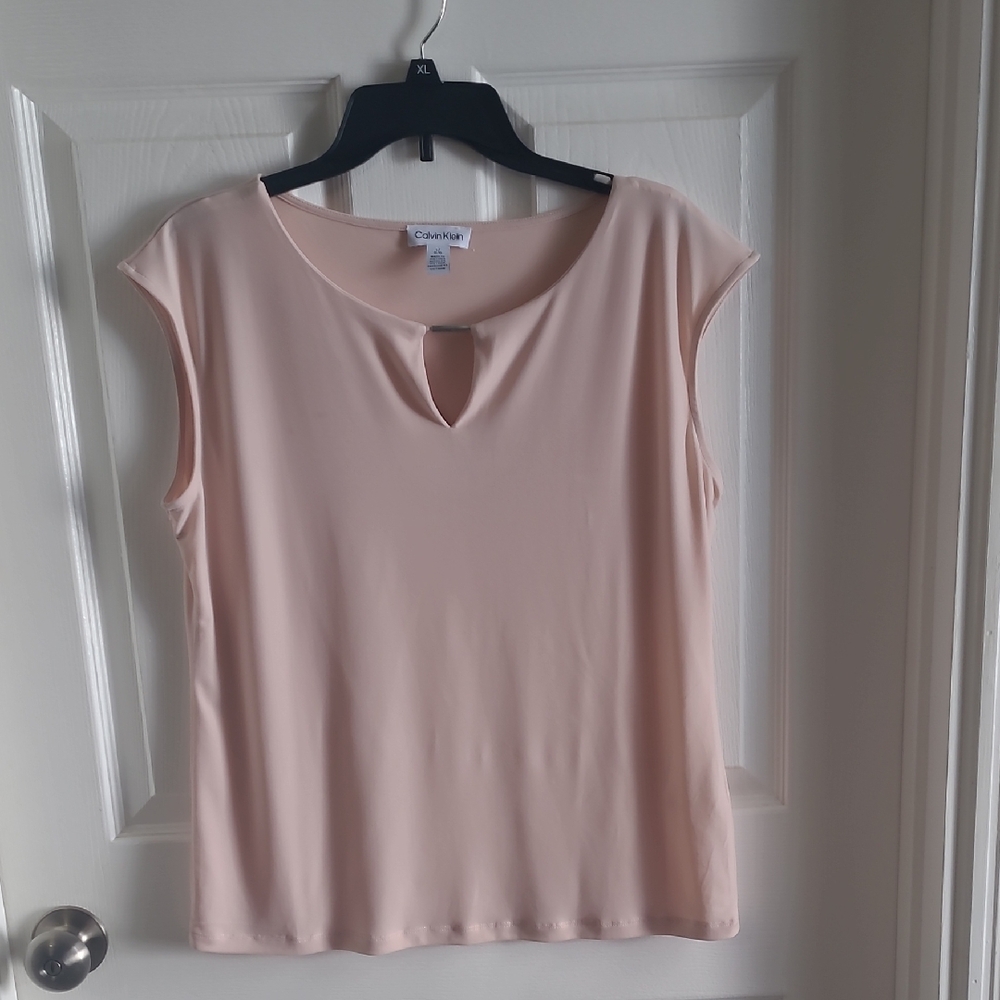 Calvin Klein Women's Blush Blouse